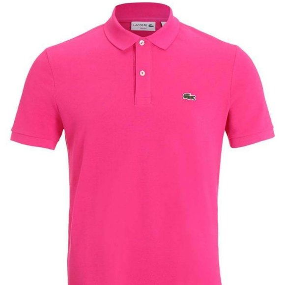 🐊LACOSTE SLIM FIT POLO, Tyrian_NWT - Picture 7 of 7